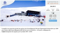 Κάρτα 80 μονάδων για το Χιονοδρομικό Παρνασσού με 264€